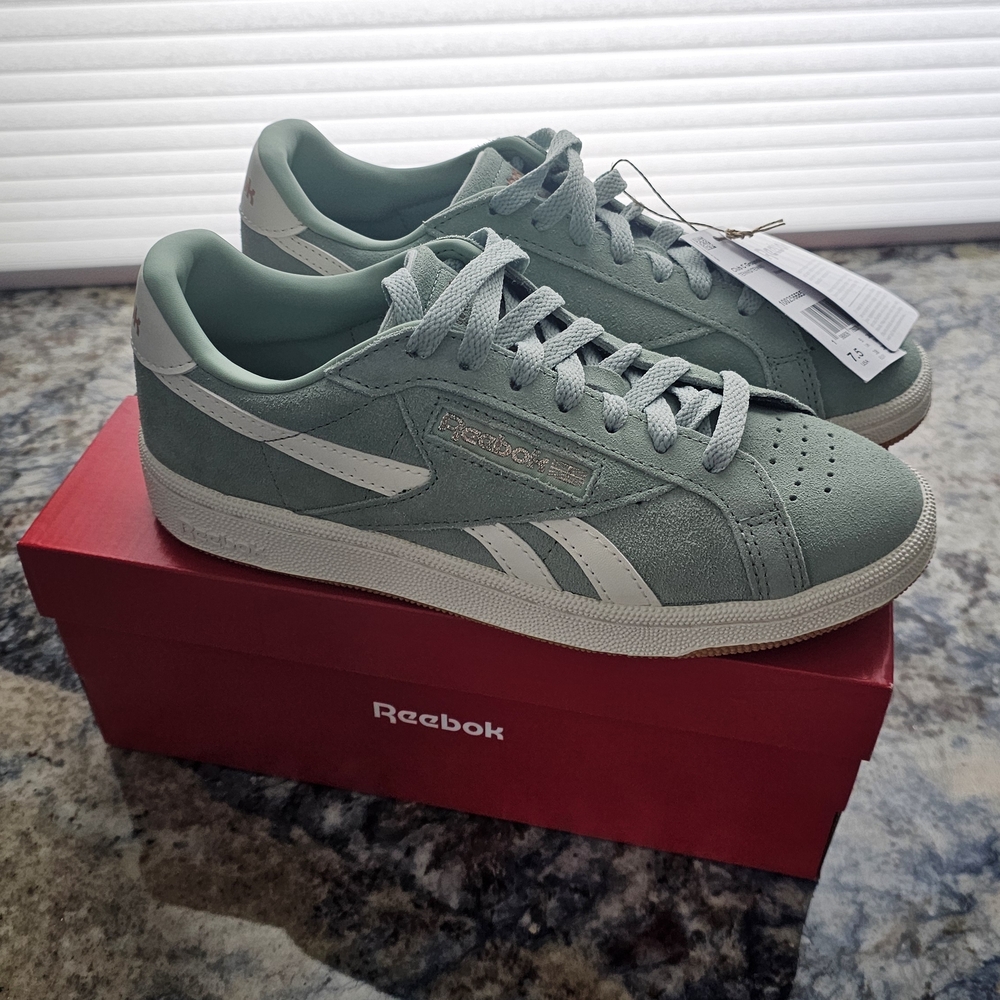 Reebok Classics - Women's Mint Green Sneakers